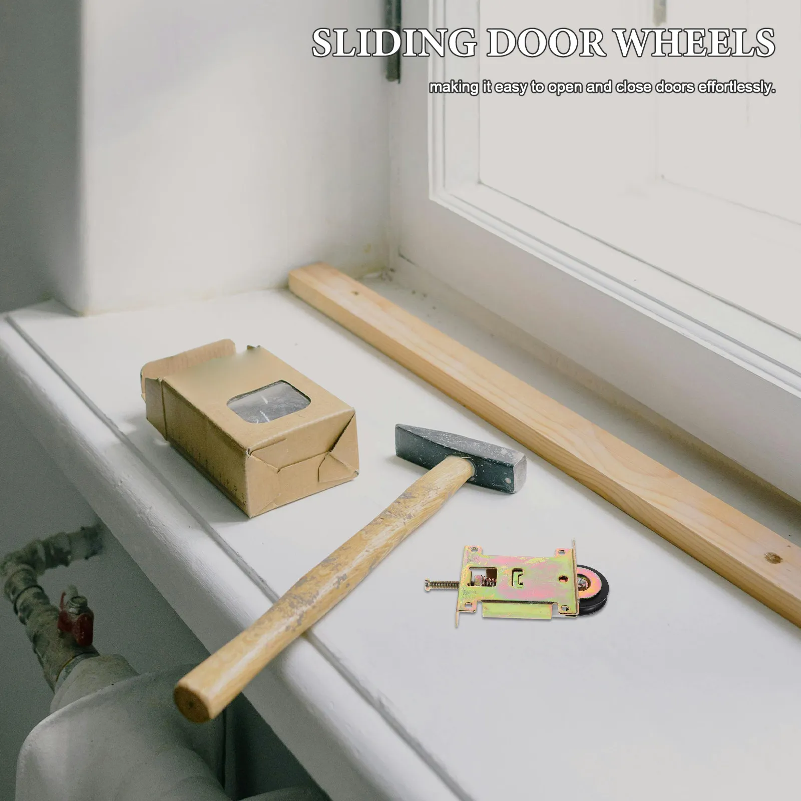 Furniture Hardware Sliding Door Pulleys Metal Wardrobe Door Roller Set for Cabinets Closet Tracks Smooth Operation Stylish
Furniture Hardware Sliding Door Pulleys Metal Wardrobe Door Roller Set for Cabinets Closet Tracks Smooth Operation Stylish