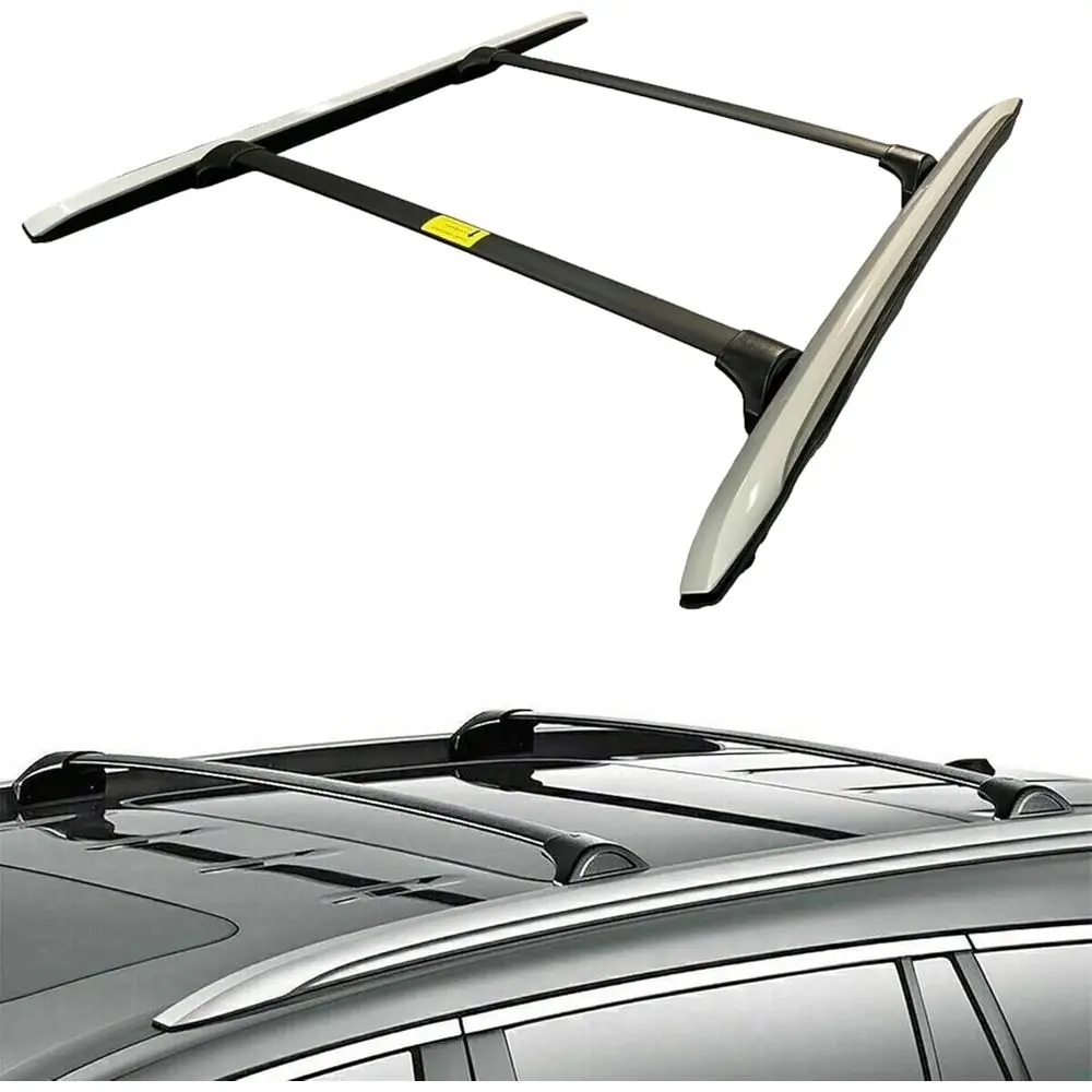 Roof Rack Crossbars Compatible with Acura MDX 2014-2021, Silver and Black, Luggage Rack Rails for Cargo and Side Rail Mounting
Roof Rack Crossbars Compatible with Acura MDX 2014-2021, Silver and Black, Luggage Rack Rails for Cargo and Side Rail Mounting