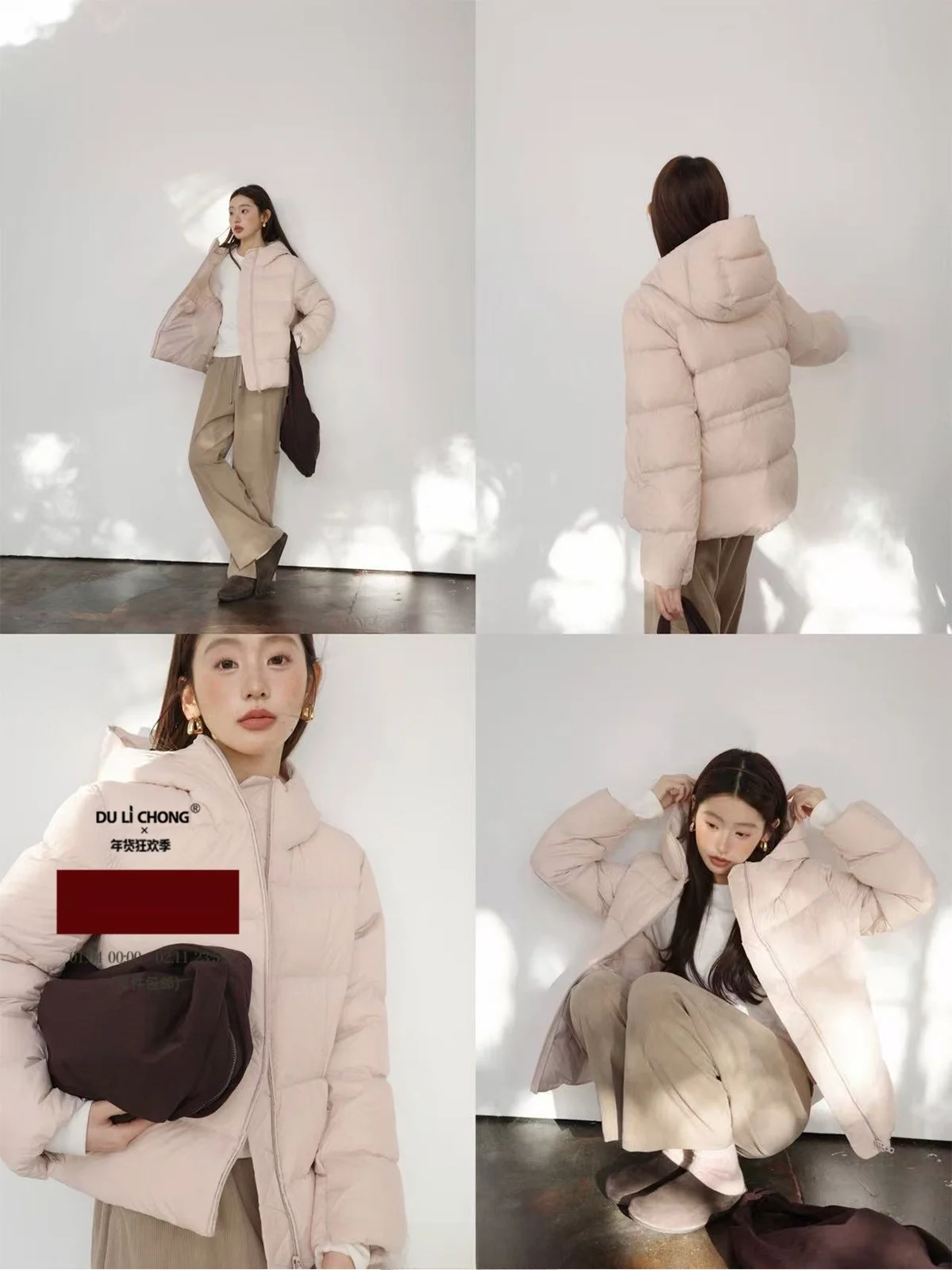 Independent Bug 25AW White Du down Hooded Jaet Stand Collar Lightweight Warmth Women's Casual Sle Zipper Closure Coat
Independent Bug 25AW White Du down Hooded Jaet Stand Collar Lightweight Warmth Women's Casual Sle Zipper Closure Coat