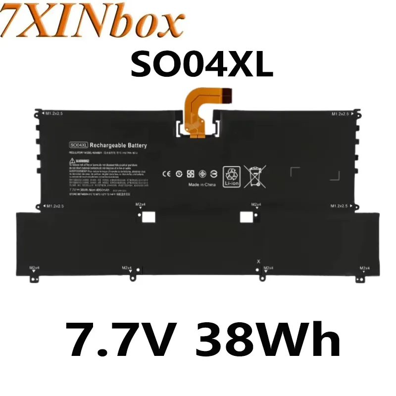 7XINbox SO04XL 7.7V 38Wh 4950mAh Laptop Battery For HP Spectre 13 13-V016TU V014TU V015TU V030NG V001NJ V005UR V009TU
7XINbox SO04XL 7.7V 38Wh 4950mAh Laptop Battery For HP Spectre 13 13-V016TU V014TU V015TU V030NG V001NJ V005UR V009TU