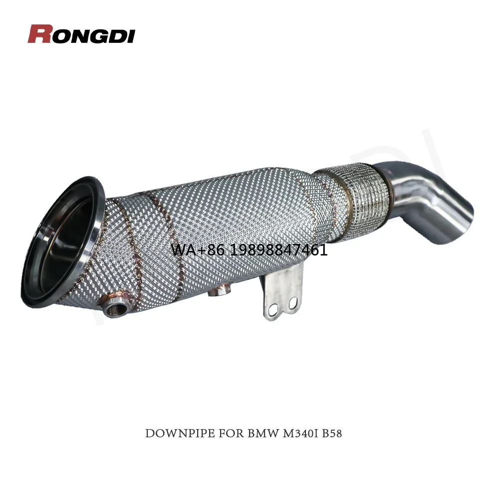 4.5" SS Turbo Stainless Steel Downpipe for BMW B58 M240i 340i 440i 540i 2016~2019 3.0T B58 Downpipe
4.5" SS Turbo Stainless Steel Downpipe for BMW B58 M240i 340i 440i 540i 2016~2019 3.0T B58 Downpipe