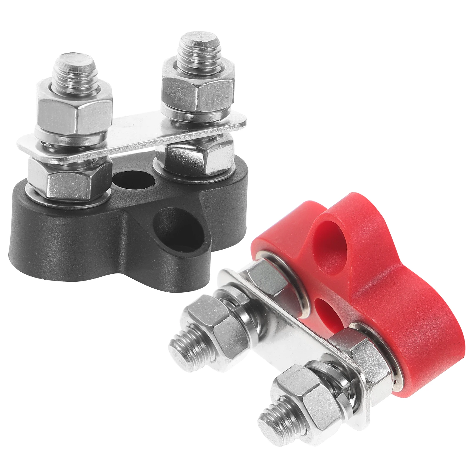 2PCS Terminal Blocks 48V M8 Stainless Steel Car Marine Accessories Power Junction Block Distribution Bus Bar
2PCS Terminal Blocks 48V M8 Stainless Steel Car Marine Accessories Power Junction Block Distribution Bus Bar