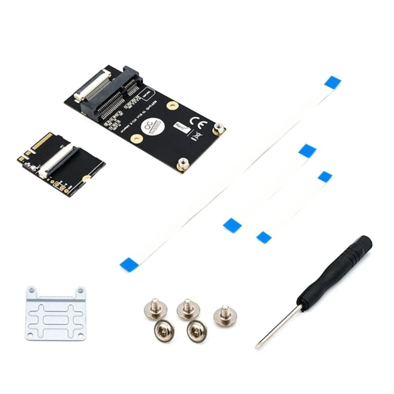 Адаптер M.2 NGFF к Mini PCIe для ноутбука Плата преобразователя адаптера M.2 Key A A+E
Адаптер M.2 NGFF к Mini PCIe для ноутбука Плата преобразователя адаптера M.2 Key A A+E