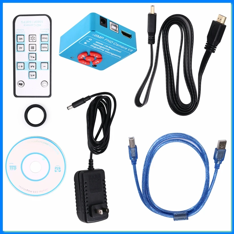 1080P 2K TypeC 48MP Industrial Lab -Compatible USB TF Electronic Digital Video Stereo Trinocular CameraMagnifier(US)-A27R
1080P 2K TypeC 48MP Industrial Lab -Compatible USB TF Electronic Digital Video Stereo Trinocular CameraMagnifier(US)-A27R