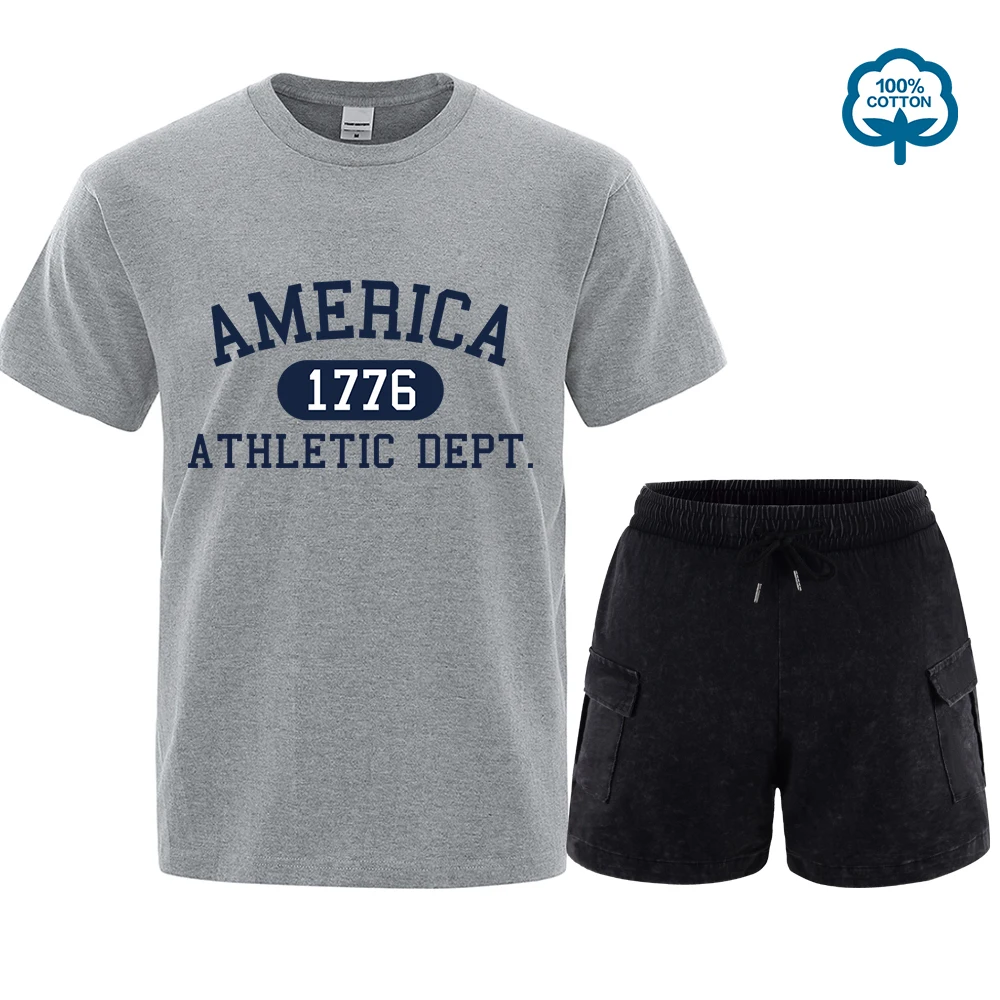 America 1776 спортивная футболка с надписью Dept, мужская модная футболка, летняя роскошная футболка в стиле хип-хоп, дышащая хлопковая футболка
America 1776 спортивная футболка с надписью Dept, мужская модная футболка, летняя роскошная футболка в стиле хип-хоп, дышащая хлопковая футболка