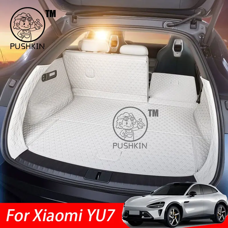 For Xiaomi YU7 2025 Car Trunk Mats Leather Rear Boot Cargo Waterproof Trunk Carpet Storage Pad Protector Accessories
For Xiaomi YU7 2025 Car Trunk Mats Leather Rear Boot Cargo Waterproof Trunk Carpet Storage Pad Protector Accessories
