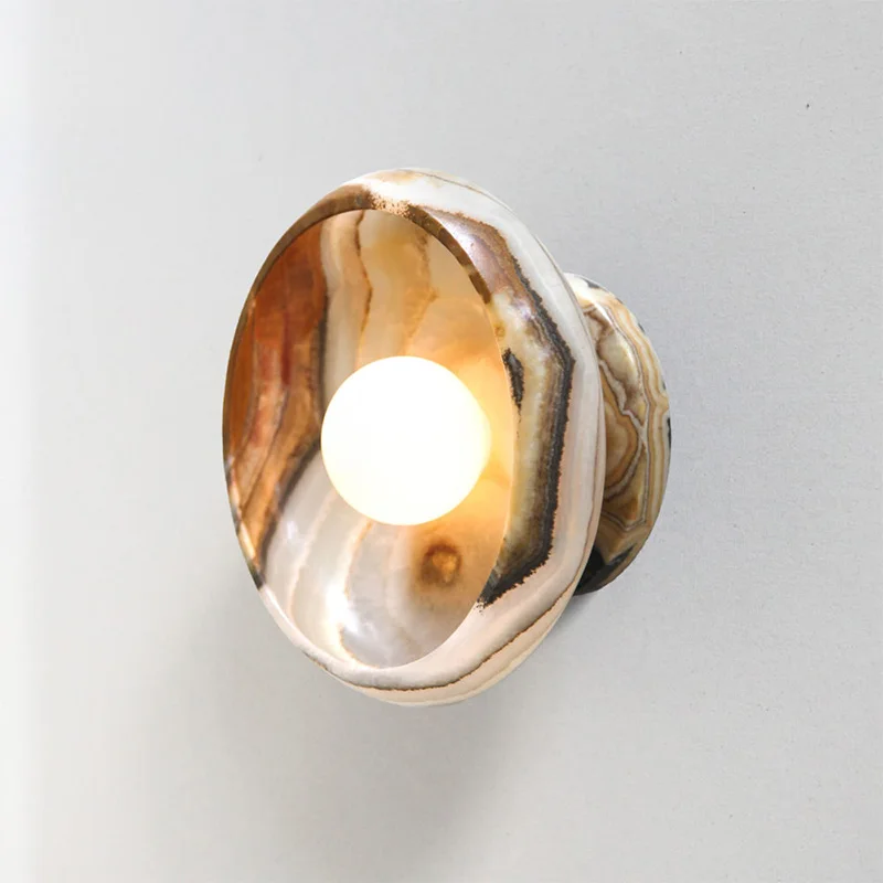 Medieval natural jade wall lamp Living room, bedroom, bedside aisle, B&B hotel background wall lamp
Medieval natural jade wall lamp Living room, bedroom, bedside aisle, B&B hotel background wall lamp