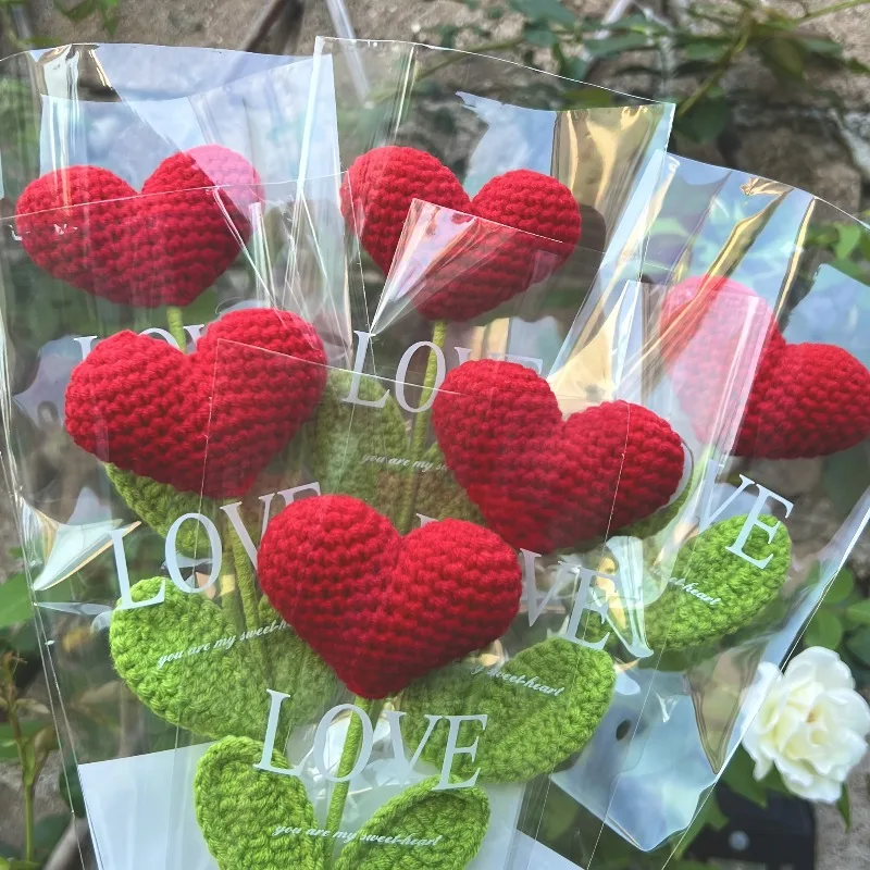 12/24pcs Handmade Crochet Roses with Green Stems Red Yarn Love Art Home Decor for Valentine's Day Mother's Day Graduation Gifts
12/24pcs Handmade Crochet Roses with Green Stems Red Yarn Love Art Home Decor for Valentine's Day Mother's Day Graduation Gifts