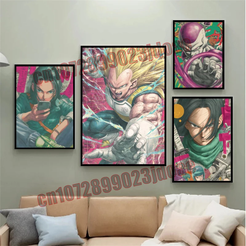 Dragon Ball Goku Vegeta Piccolo Cell Trunks Buu Color Pencil Drawing Style Poster Interior Decoration Frameless Canvas Drawing
Dragon Ball Goku Vegeta Piccolo Cell Trunks Buu Color Pencil Drawing Style Poster Interior Decoration Frameless Canvas Drawing