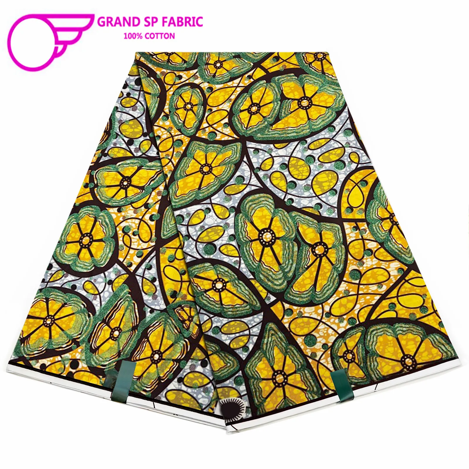 Grand Super Fabric Африканская восковая ткань Высокое качество Оригинальный восковой принт 6 ярдов 100% хлопок Анкара ткань для женщин Швейная ткань
Grand Super Fabric Африканская восковая ткань Высокое качество Оригинальный восковой принт 6 ярдов 100% хлопок Анкара ткань для женщин Швейная ткань