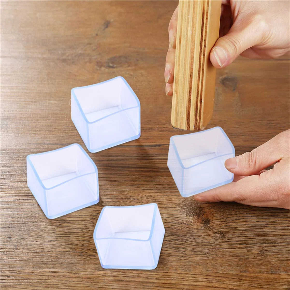 40Pcs Table Feet Covers Chair Leg Caps Transparent PVC Floor Protectors Anti-Slip Furniture Legs Protectors Noise Reduction
40Pcs Table Feet Covers Chair Leg Caps Transparent PVC Floor Protectors Anti-Slip Furniture Legs Protectors Noise Reduction