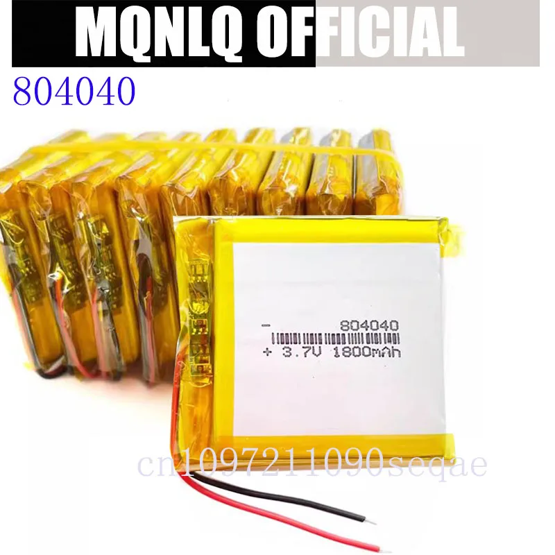 10 шт. 3,7 В 1800 мАч литий-полимерная аккумуляторная батарея LiPo 804040 для Mp3 GPS PSP DVD мобильного телефона видеоигры PAD электронные книги
10 шт. 3,7 В 1800 мАч литий-полимерная аккумуляторная батарея LiPo 804040 для Mp3 GPS PSP DVD мобильного телефона видеоигры PAD электронные книги