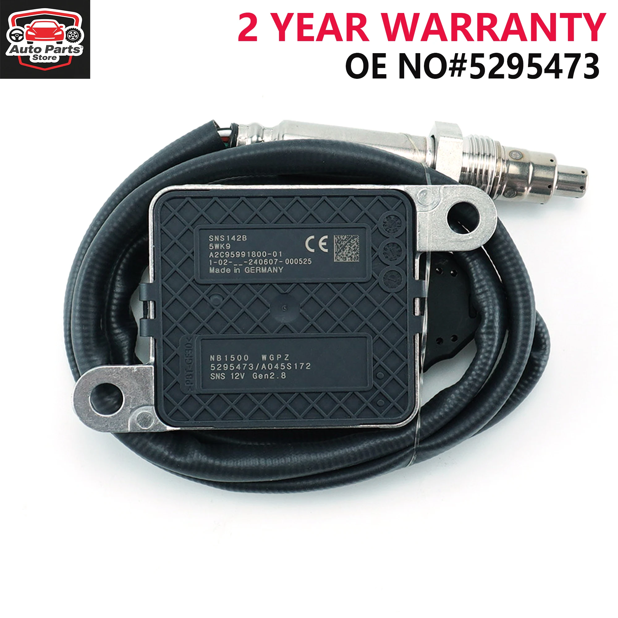 5295473 5295473RX NEW Nitrogen Oxide Sensor Nox Senso For Cummins 11.9L 15L ISX13-18
5295473 5295473RX NEW Nitrogen Oxide Sensor Nox Senso For Cummins 11.9L 15L ISX13-18