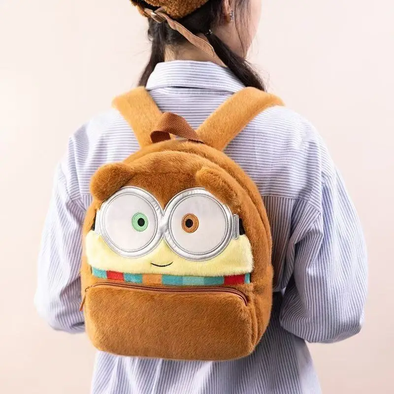 Minions movie animation cartoon cute plush toy backpack kawaii kindergarten student storage double-shoulder bag wholesale
Minions movie animation cartoon cute plush toy backpack kawaii kindergarten student storage double-shoulder bag wholesale