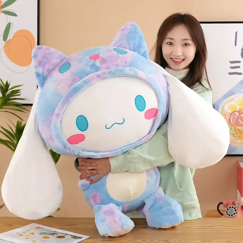 Игрушка плюшевая Sanrio, милая мягкая кукла в виде коричного животного, супер большой размер, 80 см, детский праздничный подарок, Мультяшные плюши
Игрушка плюшевая Sanrio, милая мягкая кукла в виде коричного животного, супер большой размер, 80 см, детский праздничный подарок, Мультяшные плюши