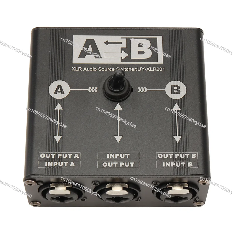A32T-Audio Manual Selector 2 In 1 Out/1 In 2 Out Audio Switcher 6.35/6.5 XLR Audio Switcher For Microphone Sound Card Mixer
A32T-Audio Manual Selector 2 In 1 Out/1 In 2 Out Audio Switcher 6.35/6.5 XLR Audio Switcher For Microphone Sound Card Mixer