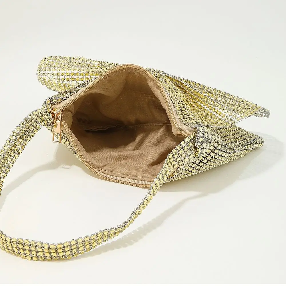 Elegant Circular Evening Bag Rhinestone Decorate Shoulder Bags Bow knot Sparkling Banquet Clutch Women Female
Elegant Circular Evening Bag Rhinestone Decorate Shoulder Bags Bow knot Sparkling Banquet Clutch Women Female