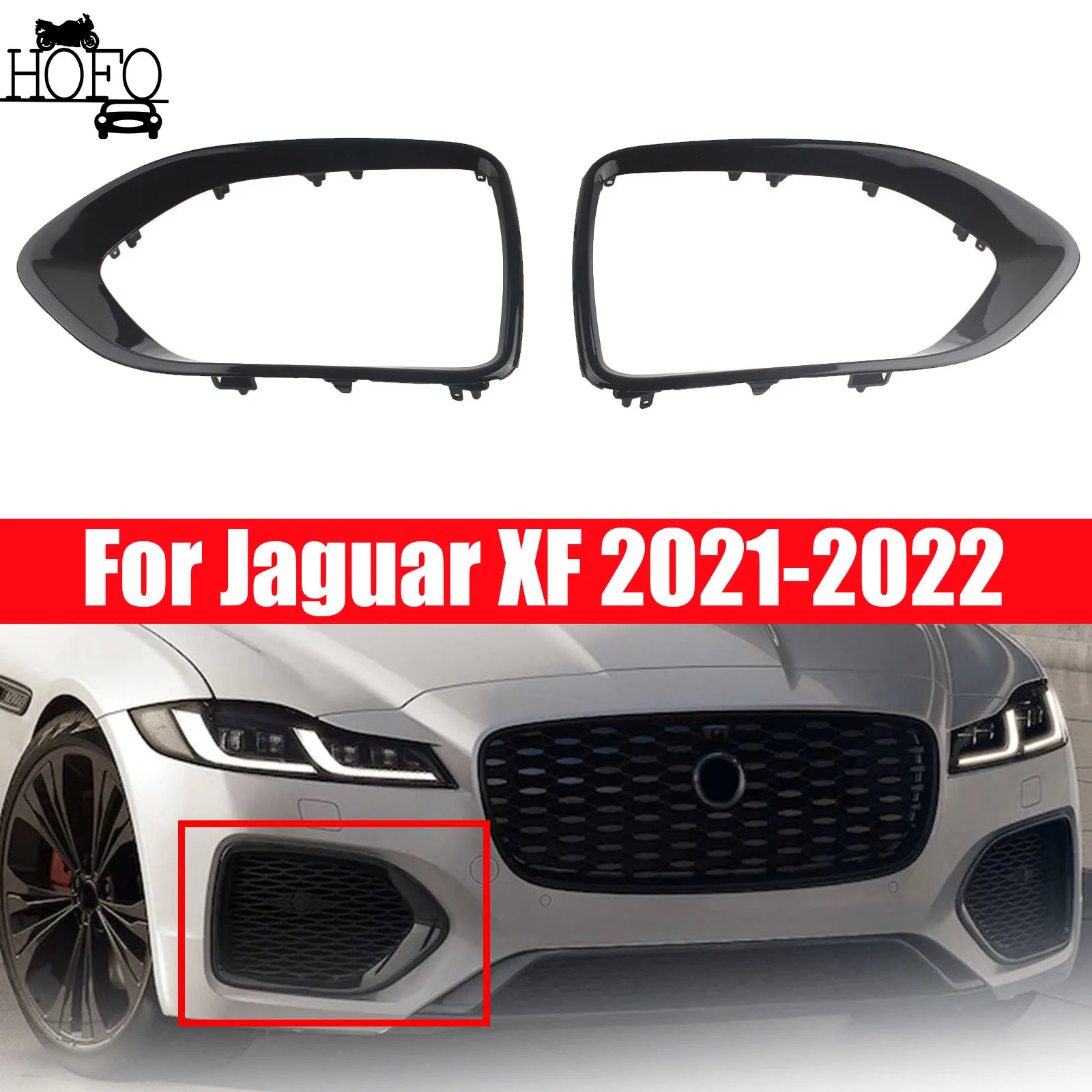 Gloss Black Front Lower Grille Molding Trim Cover For Jaguar XF 2021-2022
Gloss Black Front Lower Grille Molding Trim Cover For Jaguar XF 2021-2022