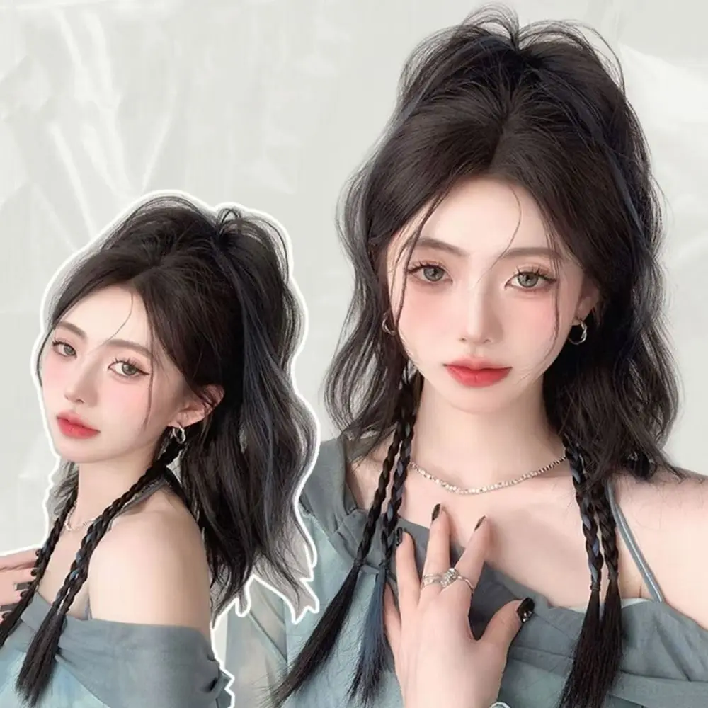 Fashion Synthetic Hair Bun Claw Clip Half-tied Braid Natural Bun Head Wig Fluffy Highlighted Hairpiece Hair Accessories
Fashion Synthetic Hair Bun Claw Clip Half-tied Braid Natural Bun Head Wig Fluffy Highlighted Hairpiece Hair Accessories