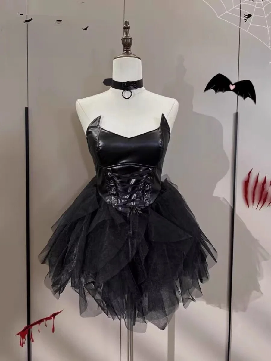 loween k Cosplay Devil Sexy Pure Desire Lady orm Skirt Strap Bondage Broaast Hot Girl Dr Maid Costume Women
loween k Cosplay Devil Sexy Pure Desire Lady orm Skirt Strap Bondage Broaast Hot Girl Dr Maid Costume Women