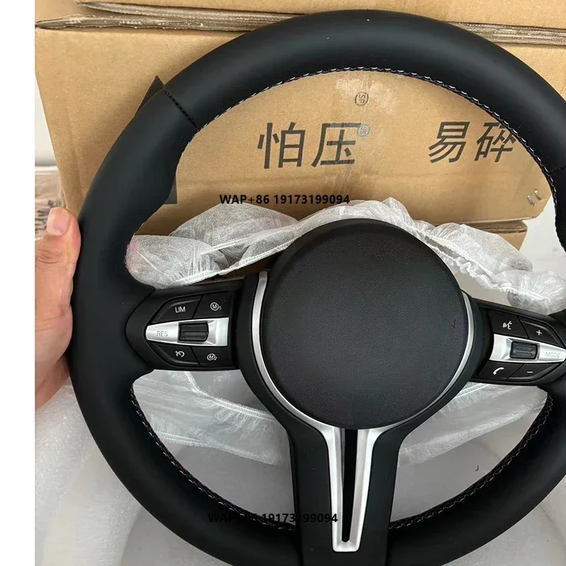 For B-MW M5 M3 M2 M8 F10 F30 E90 F12 F13 E92 F20 F06 F07 F80 F82 F83 F31 Steering Wheel Leather Interior Kit Car Accessory Fit
For B-MW M5 M3 M2 M8 F10 F30 E90 F12 F13 E92 F20 F06 F07 F80 F82 F83 F31 Steering Wheel Leather Interior Kit Car Accessory Fit