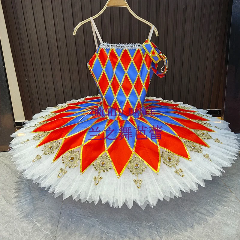 BT2507082 Professional Custom Size Custom Color Kids Girls Women Adult Blue And Red Ballet Tutu Costumes
BT2507082 Professional Custom Size Custom Color Kids Girls Women Adult Blue And Red Ballet Tutu Costumes
