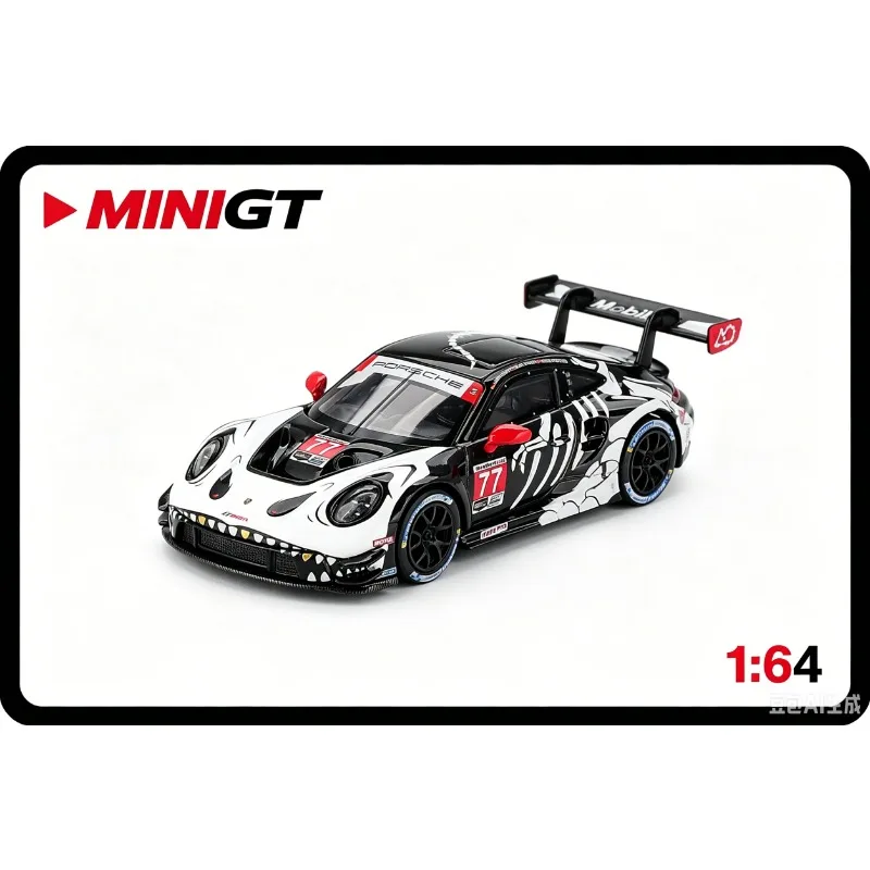 MINIGT 1:64 911GT3R White Bone Dragon Die Casting Alloy Simulation Car Model for Male Gift Collection Souvenir.
MINIGT 1:64 911GT3R White Bone Dragon Die Casting Alloy Simulation Car Model for Male Gift Collection Souvenir.