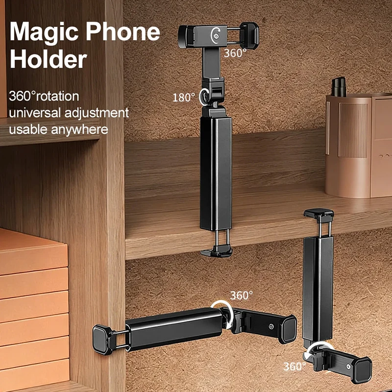 Universal Travel Phone Holders Portable 360° Rotating Desktop Adjustable Phone Lazy Stand for Airplane Flight Train Seat Bracket
Universal Travel Phone Holders Portable 360° Rotating Desktop Adjustable Phone Lazy Stand for Airplane Flight Train Seat Bracket