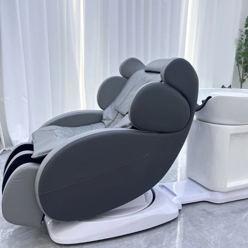 Smart Electric Massage Shampoo Chair Multifunctional Rotating Scalp Care Chair Resistente Al Desgaste Y Duradero Salon Furniture
Smart Electric Massage Shampoo Chair Multifunctional Rotating Scalp Care Chair Resistente Al Desgaste Y Duradero Salon Furniture