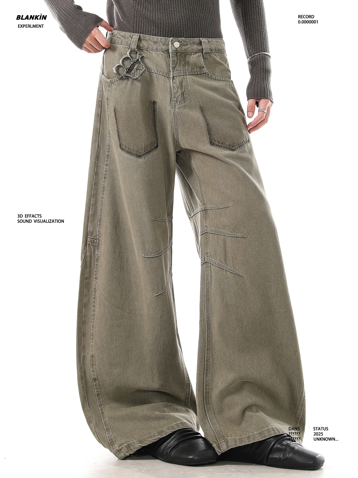 Retro Washed American High Street Work Pants Loose Casual Trousers for Men And Women Vintage Deconstructed Patchwork Jeans
Retro Washed American High Street Work Pants Loose Casual Trousers for Men And Women Vintage Deconstructed Patchwork Jeans