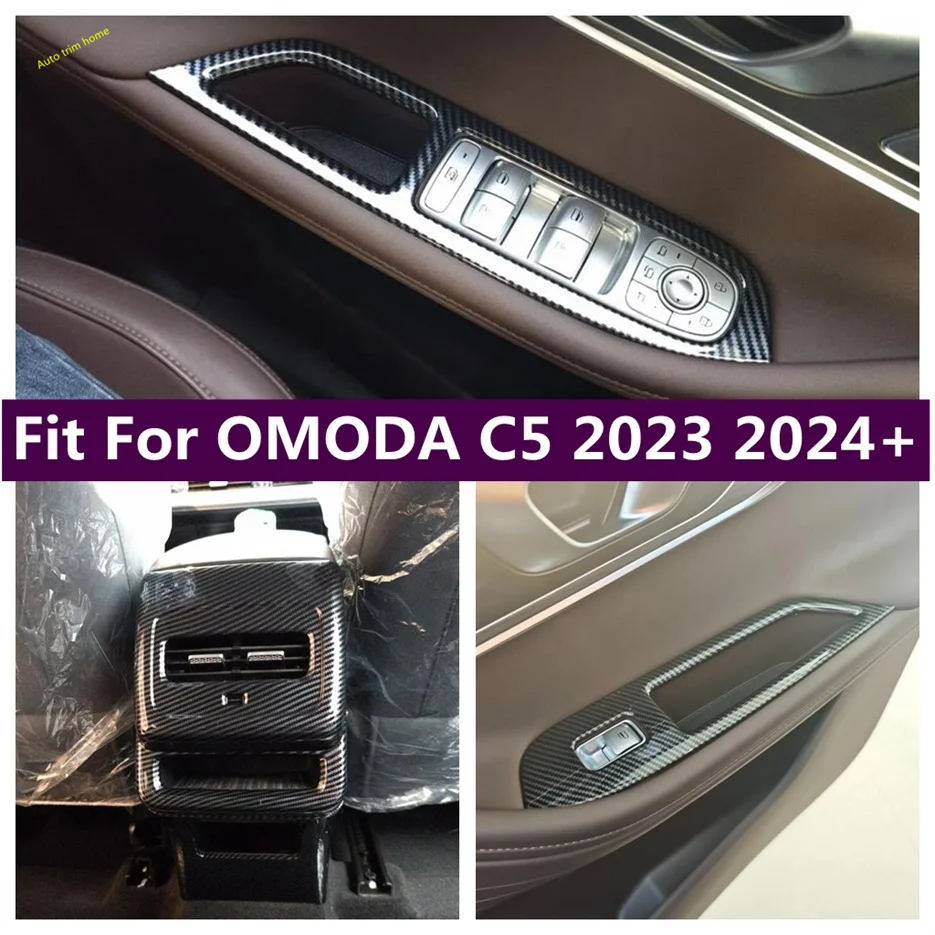 Rear Air Conditioning Vent AC Outlet Window Lift Control Switch Button Cover Trim Fit For OMODA C5 2023 2024 2025 Accessories
Rear Air Conditioning Vent AC Outlet Window Lift Control Switch Button Cover Trim Fit For OMODA C5 2023 2024 2025 Accessories