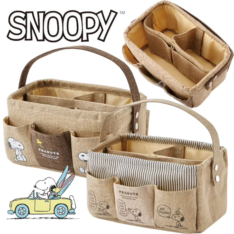 Snoopy Multifunction Organizer Bag Cartoon Large Capacity Cosmetic Storage Bags Desktop Handheld Storage Box Women Make Up Cases
Snoopy Multifunction Organizer Bag Cartoon Large Capacity Cosmetic Storage Bags Desktop Handheld Storage Box Women Make Up Cases