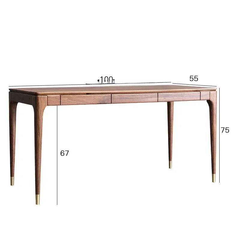 Письменный стол TQH Home Light Luxury из массива черного ореха для кабинета/спальни, угловой, двойной
Письменный стол TQH Home Light Luxury из массива черного ореха для кабинета/спальни, угловой, двойной
