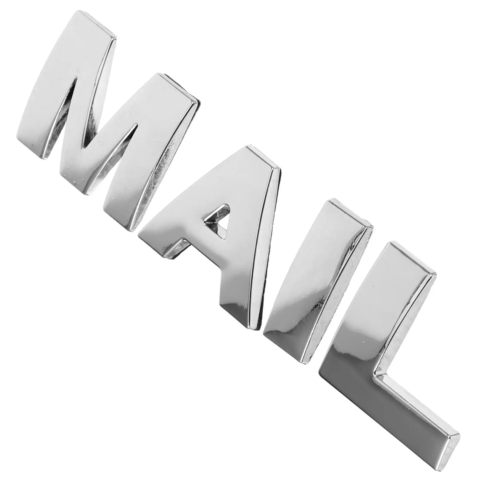 4 Pcs Mailbox Logo Letter Stickers for Multi-purpose Letters Self Adhesive Decal Metal Zinc Alloy English Decals Large
4 Pcs Mailbox Logo Letter Stickers for Multi-purpose Letters Self Adhesive Decal Metal Zinc Alloy English Decals Large