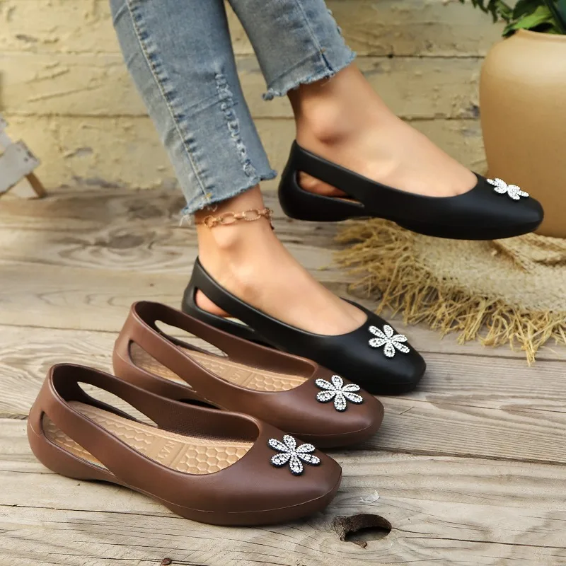 2025 NEW Flats Shoes Women's Spring Autumn New Casual Black French Square Toe Flats Rhinestone Loafers Ladies Shoe Plus Size
2025 NEW Flats Shoes Women's Spring Autumn New Casual Black French Square Toe Flats Rhinestone Loafers Ladies Shoe Plus Size