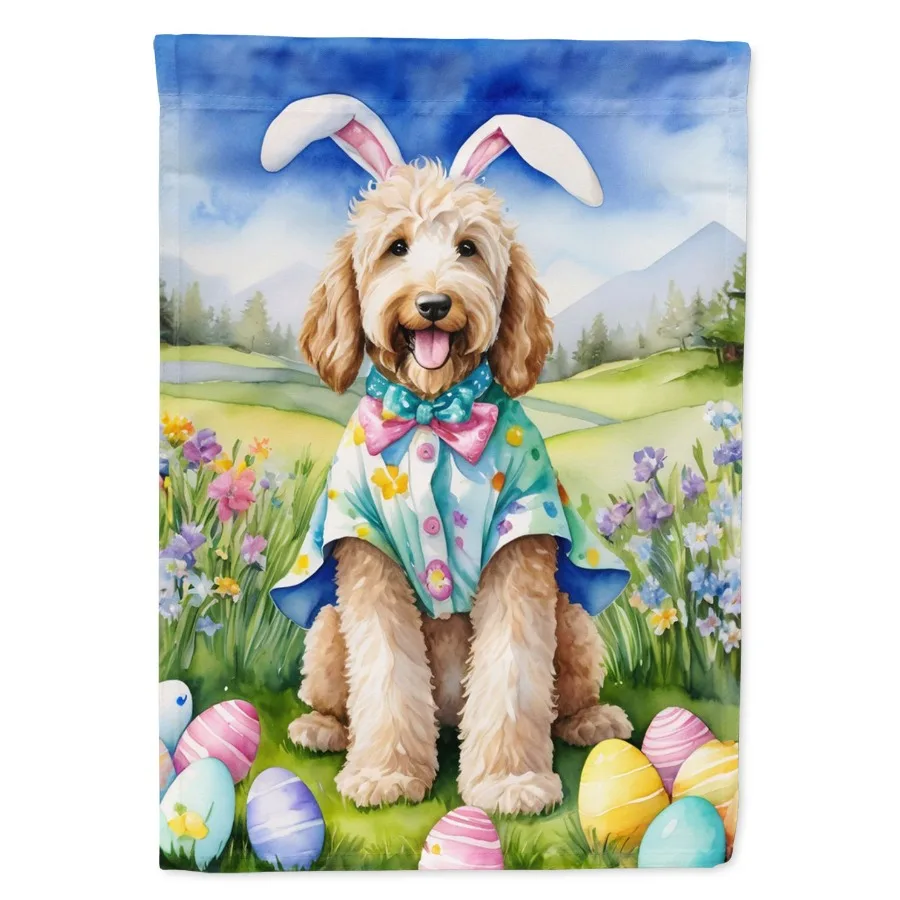 Goldendoodle Пасхальное яйцо Охота Садовый флаг Почтовый ящик Флаг Дворовый флаг Баннер снаружи патио Искусство Двор Цветочные кровати Сад Si
Goldendoodle Пасхальное яйцо Охота Садовый флаг Почтовый ящик Флаг Дворовый флаг Баннер снаружи патио Искусство Двор Цветочные кровати Сад Si