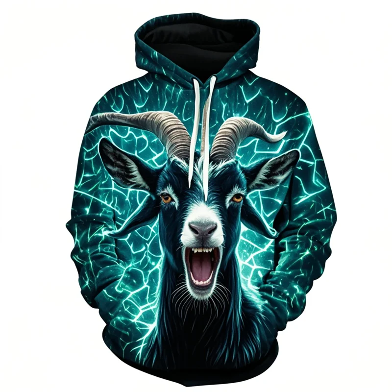 Harajuku Goat-screaming 3D Printing Hoodies For Men Kid Funny Streetwear Hooded Hoody Women Fashion Sweatshirts Casual Pullovers
Harajuku Goat-screaming 3D Printing Hoodies For Men Kid Funny Streetwear Hooded Hoody Women Fashion Sweatshirts Casual Pullovers