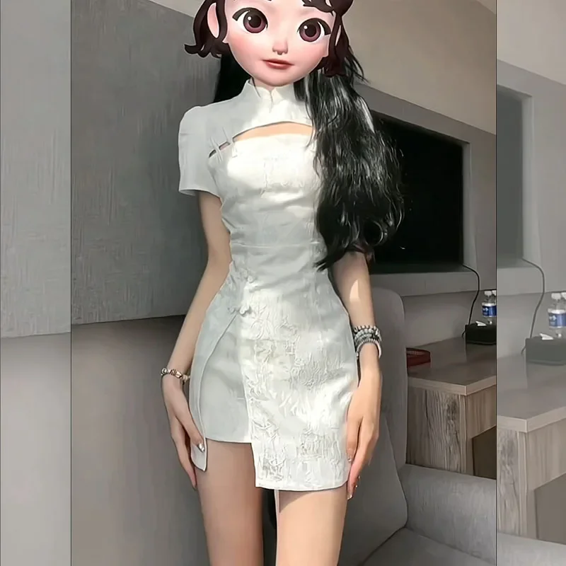 Kwawaii женское платье винтажное Cheongsam милое тонкое Y2K Лолита готическое повседневное платье для девочек новая мода Harajuku сексуальное эстетичное платье 2025
Kwawaii женское платье винтажное Cheongsam милое тонкое Y2K Лолита готическое повседневное платье для девочек новая мода Harajuku сексуальное эстетичное платье 2025
