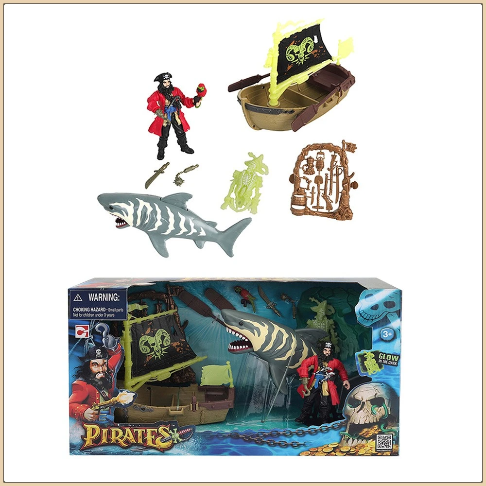 Pirate Adventure Series Shark Pirate Small Sailboat Action Toy Figures Limited Edition Model Toy Decorative Ornaments Kids Gifts
Pirate Adventure Series Shark Pirate Small Sailboat Action Toy Figures Limited Edition Model Toy Decorative Ornaments Kids Gifts