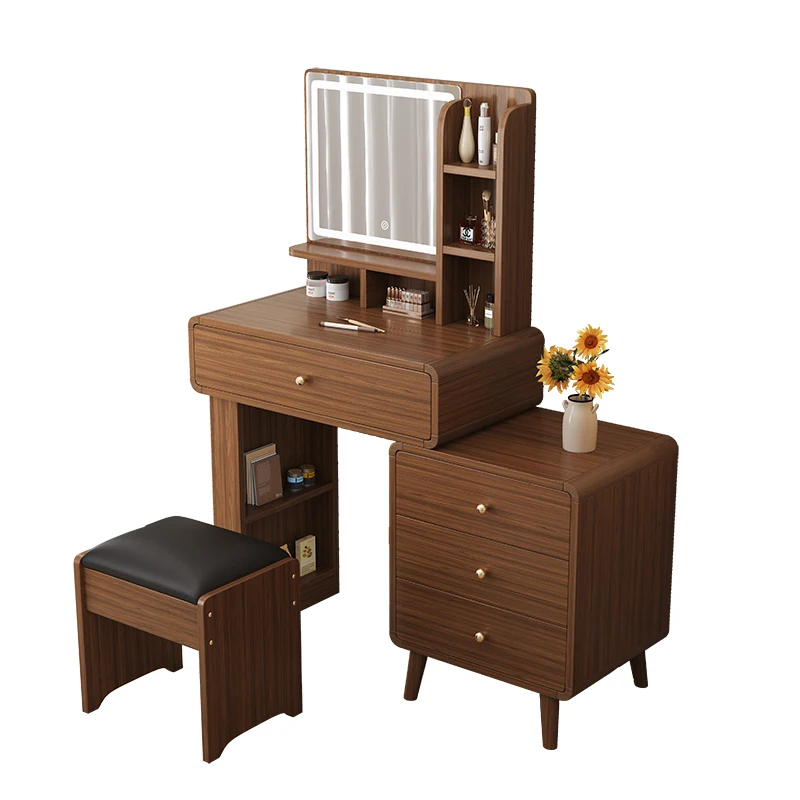 2025 new light luxury dresser bedroom modern simple solid wood makeup table bedside desk mirror chest integrated
2025 new light luxury dresser bedroom modern simple solid wood makeup table bedside desk mirror chest integrated