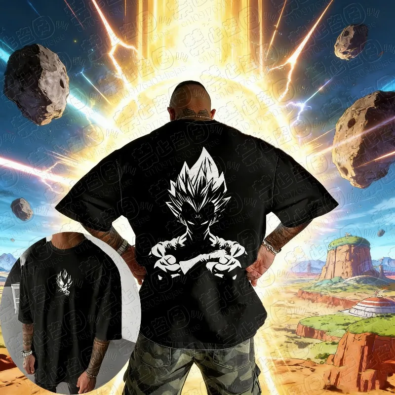 2026 Summer Dragon Ball 100% Cotton Printed T-shirt Men's New Anime Printed Comfortable and Breathable Plus Size Casual Loose
2026 Summer Dragon Ball 100% Cotton Printed T-shirt Men's New Anime Printed Comfortable and Breathable Plus Size Casual Loose