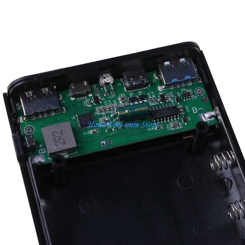 H37F Portable QC3.0 Dual USB Type-C PD 4x 18650 Battery DIY Box for Case Fast Charging 5V 9V 12V Durable Lightweig
H37F Portable QC3.0 Dual USB Type-C PD 4x 18650 Battery DIY Box for Case Fast Charging 5V 9V 12V Durable Lightweig