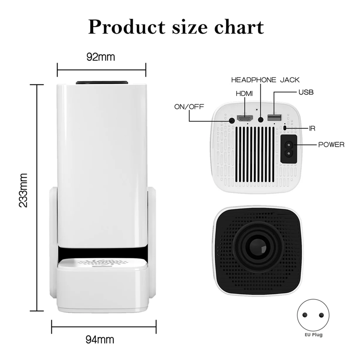 ARY-fY7S Mini Smart Projector 4K Dual Wifi6 230 ANSI Allwinner H713 1080P 1980x1080P Home Cinema Outdoor Projetor
ARY-fY7S Mini Smart Projector 4K Dual Wifi6 230 ANSI Allwinner H713 1080P 1980x1080P Home Cinema Outdoor Projetor