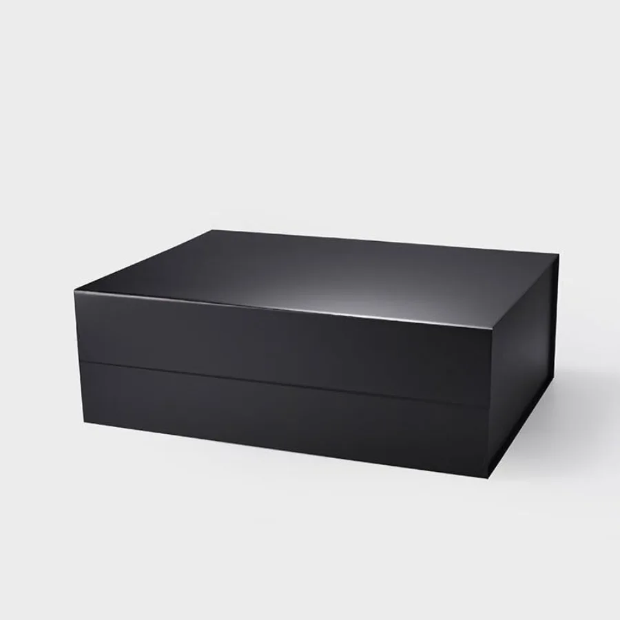 XXL Extra Large Magnetic Flap Gift Boxes for Present Packaging, Black Cardboard, Luxury Collapsible Design
XXL Extra Large Magnetic Flap Gift Boxes for Present Packaging, Black Cardboard, Luxury Collapsible Design