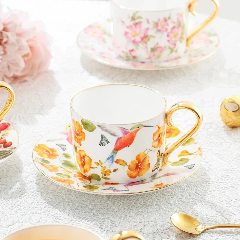 Nordic Hummingbird Ceramic Coffee Cup Dish European Exquisite Bone Porcelain Cup Dish Afternoon Tea Set Tea Cup Set Tableware
Nordic Hummingbird Ceramic Coffee Cup Dish European Exquisite Bone Porcelain Cup Dish Afternoon Tea Set Tea Cup Set Tableware