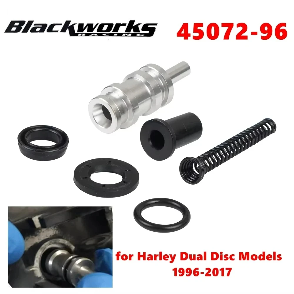 For Harley Dual Disc Models 1996-2017 Replace 45072-96 Front Master Cylinder Rebuild Kit
For Harley Dual Disc Models 1996-2017 Replace 45072-96 Front Master Cylinder Rebuild Kit