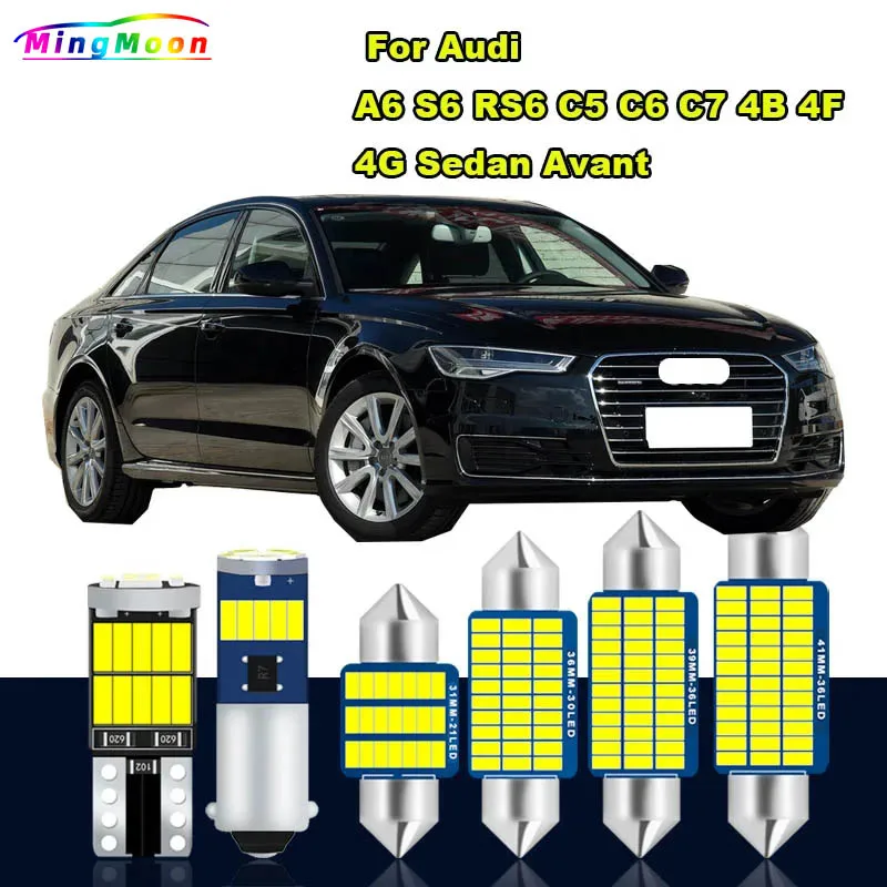 Автомобильная лампа Canbus для Audi A6 S6 RS6 C5 C6 C7 4B 4F 4G седан
Автомобильная лампа Canbus для Audi A6 S6 RS6 C5 C6 C7 4B 4F 4G седан