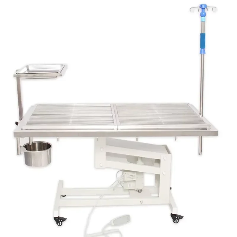 Factory Customized Dog and Pet Surgical Bed V-Top Electric Stainless Steel Veterinary Operating Table for Pets
Factory Customized Dog and Pet Surgical Bed V-Top Electric Stainless Steel Veterinary Operating Table for Pets