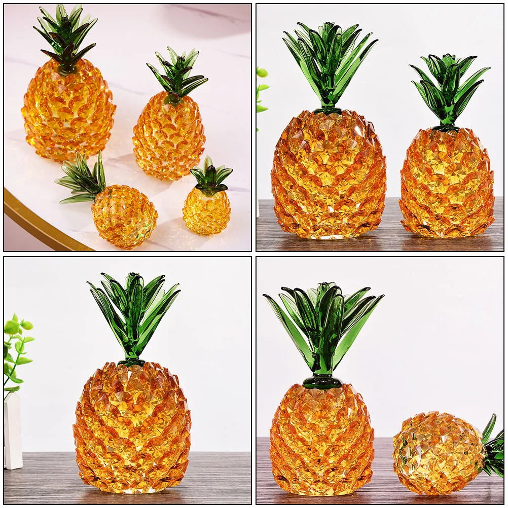 1Pcs Crystal Pineapple Ornament Yellow Desktop Home Decor Festival Party Decoration Showcase Craft Car Adornment Birthday Gift
1Pcs Crystal Pineapple Ornament Yellow Desktop Home Decor Festival Party Decoration Showcase Craft Car Adornment Birthday Gift