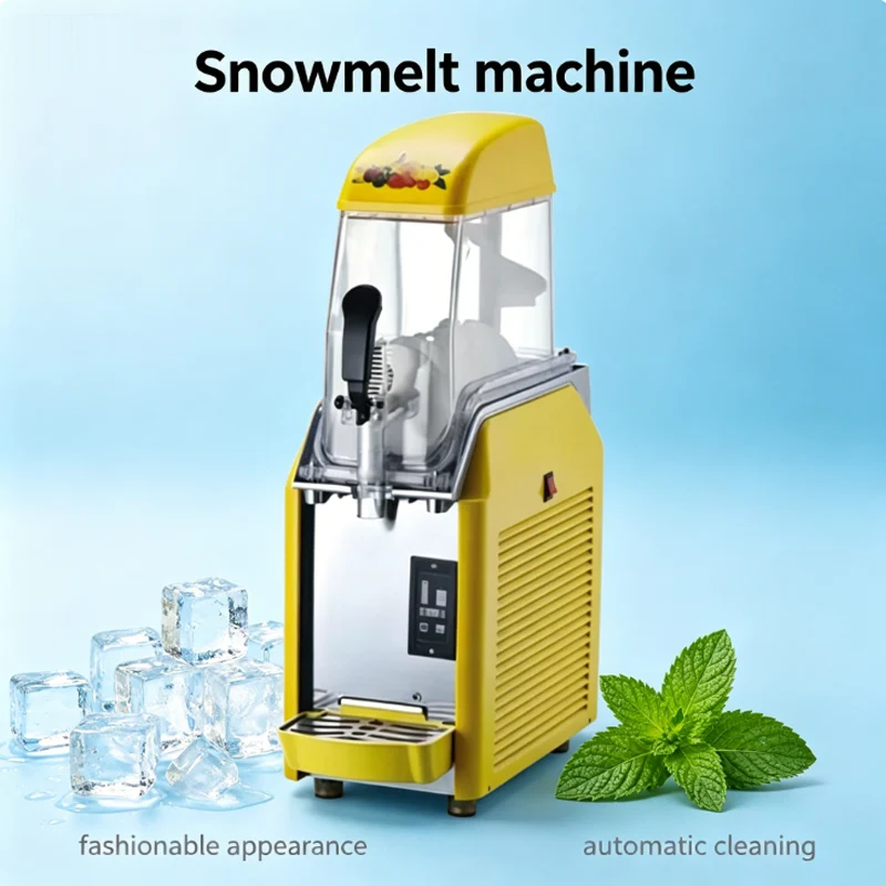 Single Tank Ice Machine Ice Cream Snow Smoothie Beverage Stainless Steel for Business Commercial
Single Tank Ice Machine Ice Cream Snow Smoothie Beverage Stainless Steel for Business Commercial
